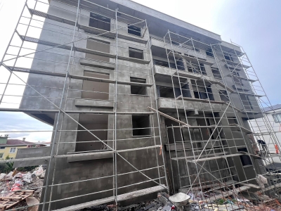 İskele Evleri Dış Cephe Sıva İşlemleri 