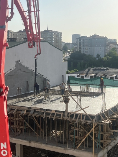 Sosyete Evleri 3.Kat Beton Dökümü