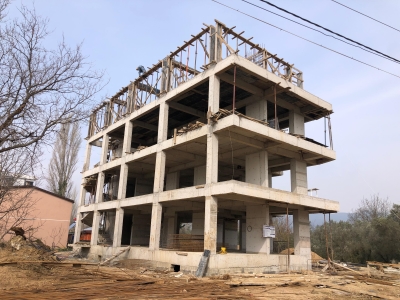 Erdem İnşaat Marin Park Evleri 3. Kat başlangıcı