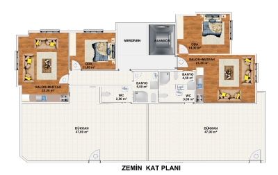 Erdem İnşaat - Liman Kent Evleri Kat Planı