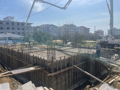 Sizin Evler B Blok Tabla Betonu