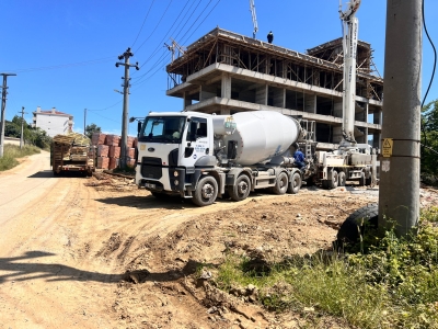 Sizin Evler B Blok Beton Dökümü